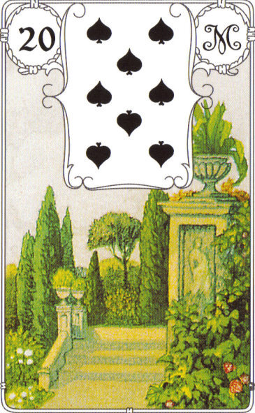 Lenormandkarte 20: Der Park