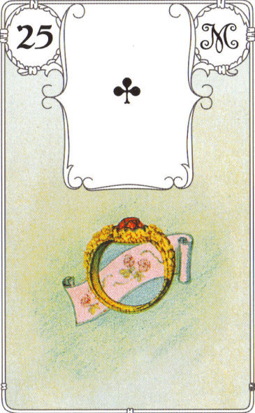 Lenormandkarte 25: Der Ring