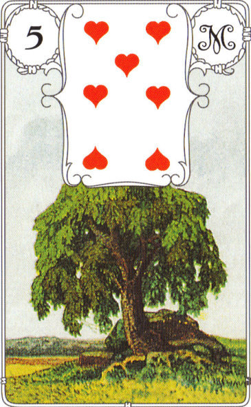 Lenormandkarte5: Der Baum