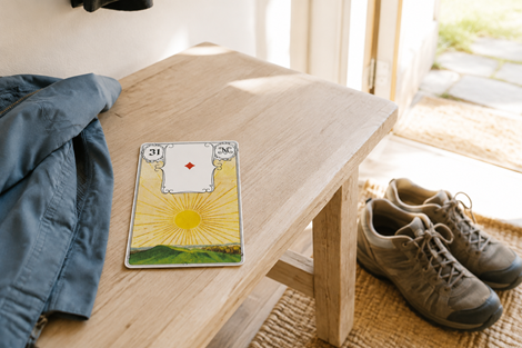 Die Sonne als Lenormand-Tageskarte und als Anstoß, neue Energie bewusst zu nutzen
